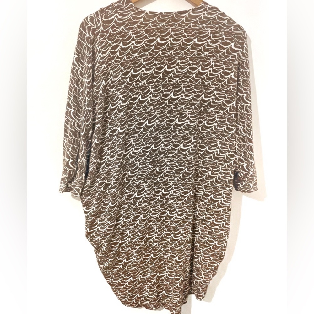 Fighting Eel Ava Sky ✨ Hawaii • Cardigan Vivi • Inky Swell • Brown & White • XS - Picture 4 of 6